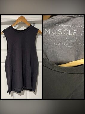Cotton On Garments Muscle Tank Tee mens Small